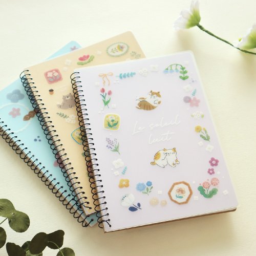 三瑩文具 花現好事 / 25K活頁筆記 (3圖) | 橫線內頁