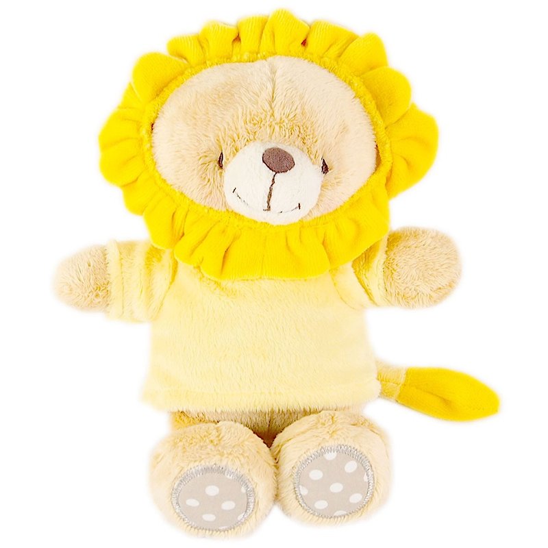 6 吋/Baby Lion Fleece Bear [Hallmark-Forever Friends Villi-Transvestite Series] - ตุ๊กตา - วัสดุอื่นๆ สีเหลือง