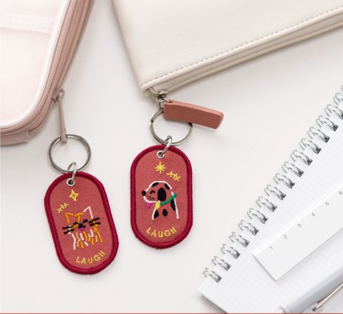 IROHA PUBLISHING 2/8b Keychain Set Emotional Series Six