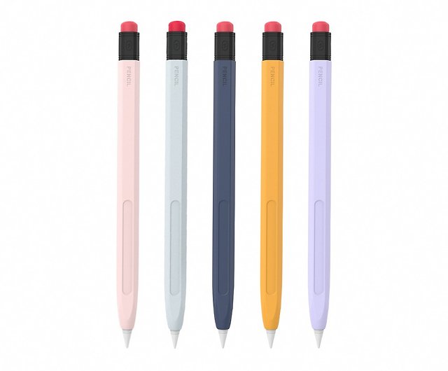 Apple Pencil 1/2世代 鉛筆型ペンカバー 落下防止保護カバー 