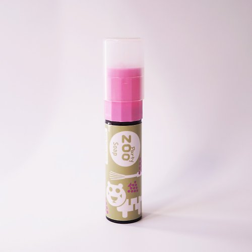 Lily35 頂級有機美妝 / ZOO設計師兒童指甲油 活潑閃閃虎愛吃葡萄 | ZOO 抗菌滋潤香氛口袋肥皂 ( 攜帶型 )