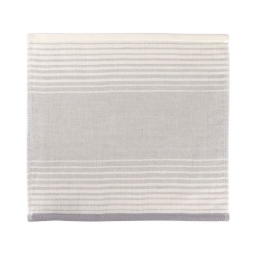 Japanese style non-twisted gauze color grid small hand towel (blue