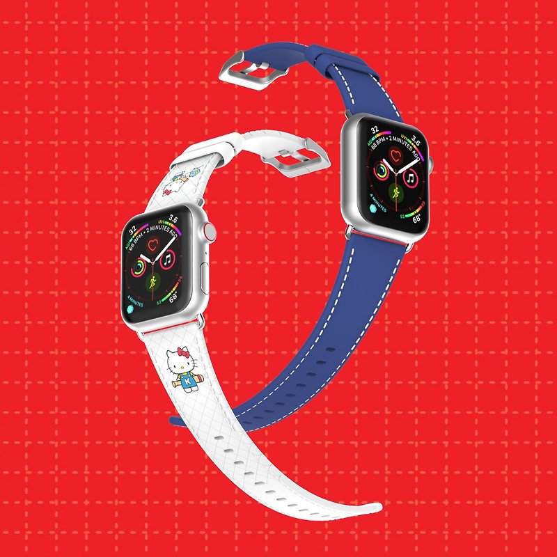 thecoopidea X Sanrio Hello Kitty Strap (For Apple Watch 42mm/44mm) - Watchbands - Other Materials 
