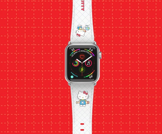 thecoopidea X Sanrio Hello Kitty Strap For Apple Watch 42mm 44mm