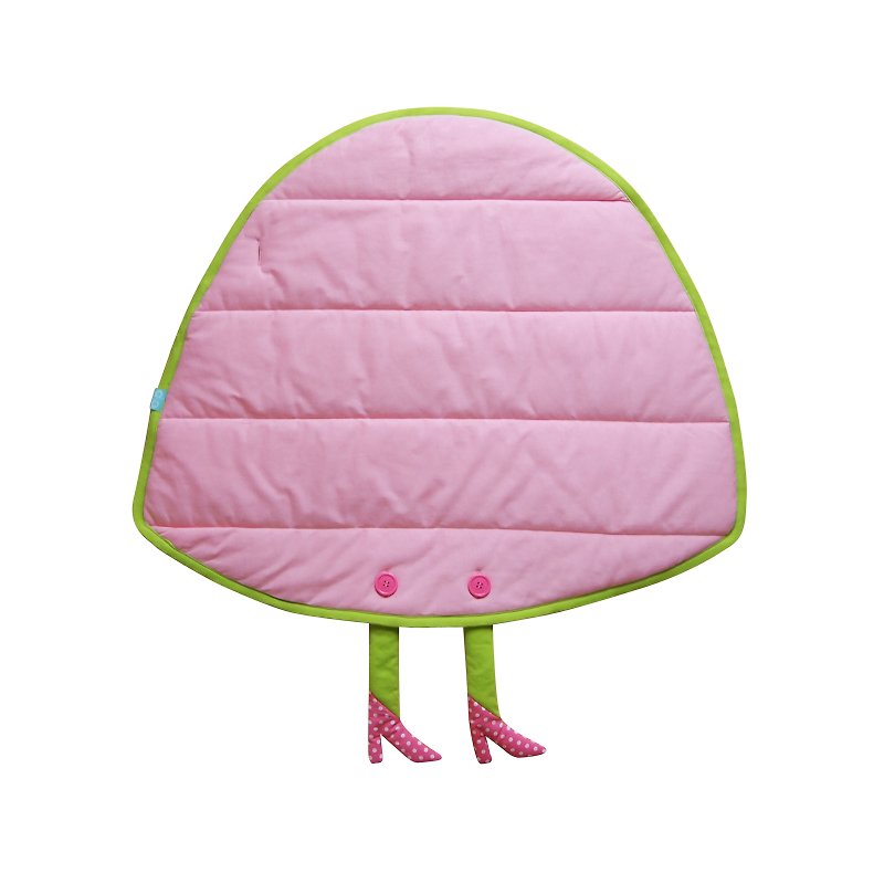 I am a pretty girl skirt blanket - Kids' Toys - Cotton & Hemp Pink