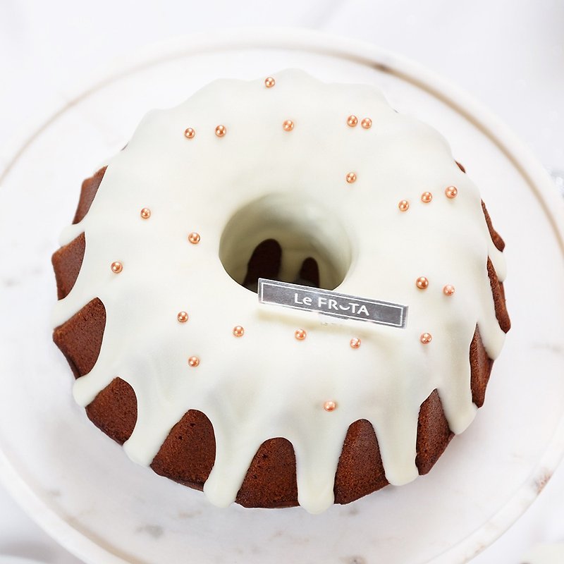 [] LeFRUTA Langfu snow angel wreath / 6-inch white chocolate Cuckoo Hof - Cake & Desserts - Fresh Ingredients White
