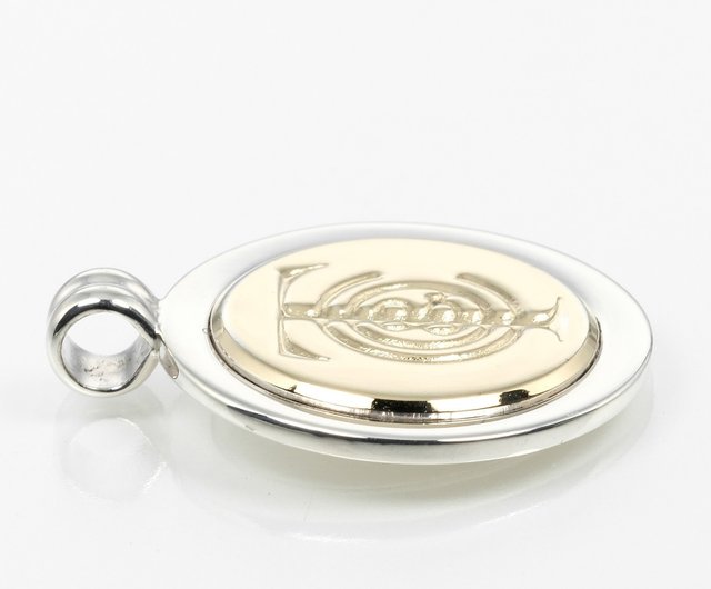 TIFFANY＆Co ティファニー T&C  Tiffany & Co. Tiffany T&C Coin Necklace 18KT SV925 Yellow