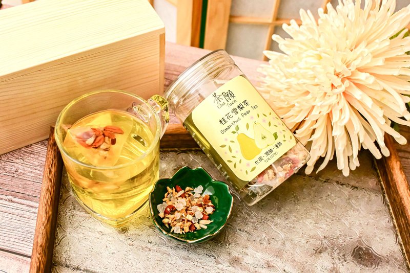 茶願 - 桂花雪梨茶 (12包裝) 清熱化痰 生津潤肺 - 茶葉/茶包/水果茶 - 其他材質 