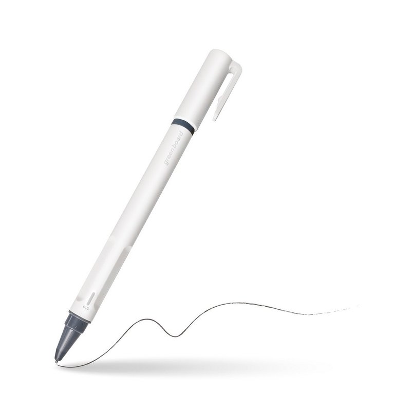 【Green Board】磁性電紙板專用手寫筆P5-0.5mm - 其他書寫用具 - 塑膠 白色