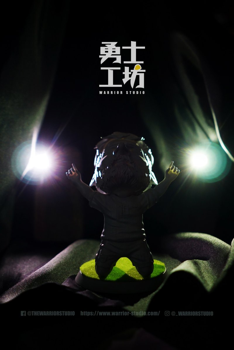 香港設計 - 【傳奇系列】阿根廷10號 - 慶祝 - Lionel Messi - 公仔/玩偶 - 塑膠 灰色
