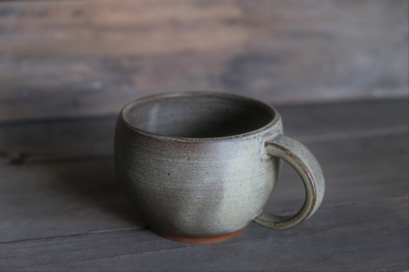 擇日015 - 生活食器 馬克杯 咖啡杯 情人節 - 咖啡杯 - 陶 灰色