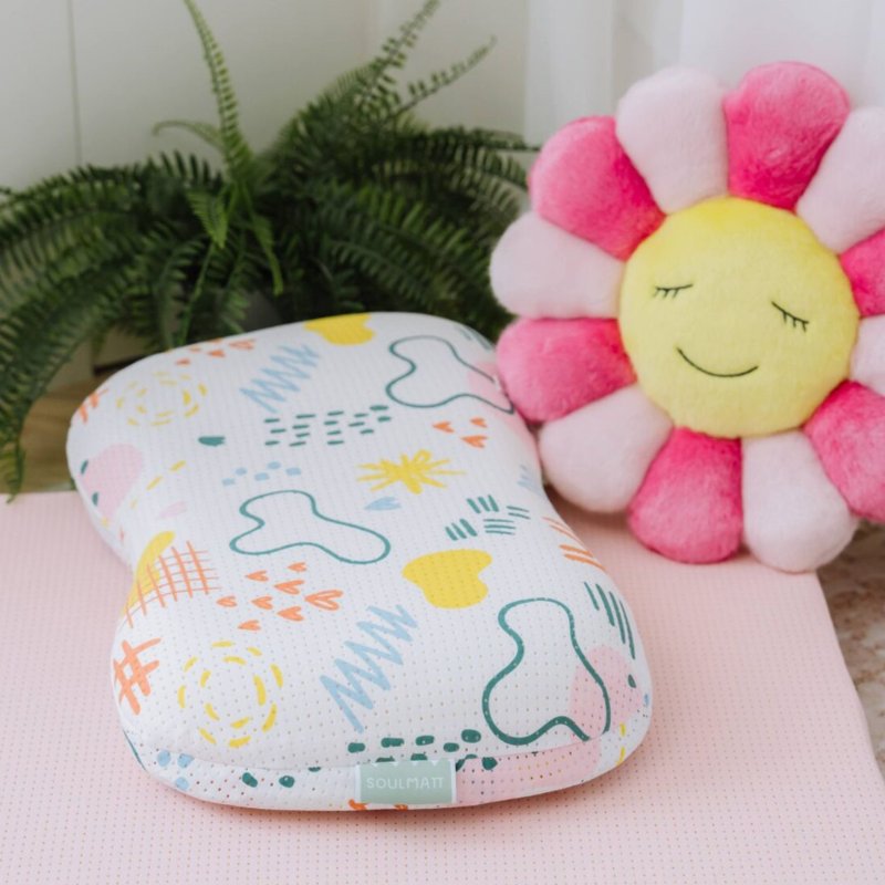 SOULMATTユニバーサル枕/抗菌・防ダニ/ランチ休憩、旅行、子供に最適/2 in 1デザイン - 枕・クッション - その他の素材 