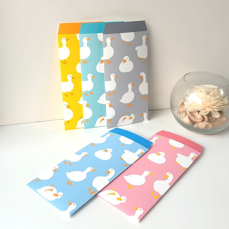 Japanese Gift-Money envelope - Ducks - - ถุงอั่งเปา/ตุ้ยเลี้ยง - กระดาษ หลากหลายสี