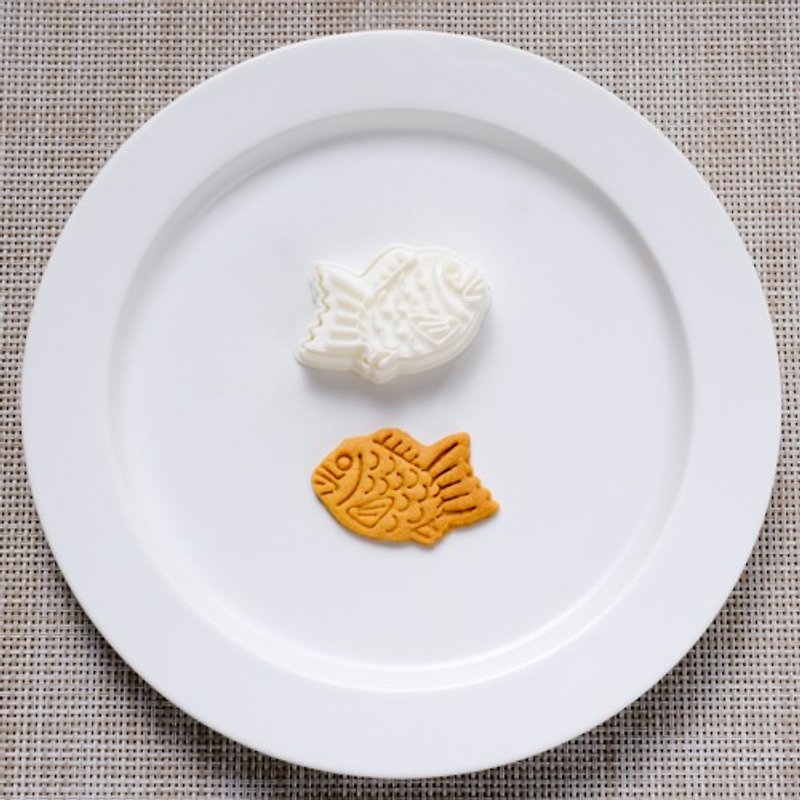 Small taiyaki (cookie cutter/cookie mold) - เครื่องครัว - ไม้ 