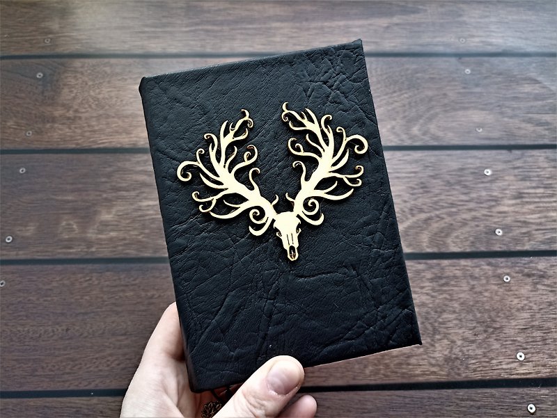 Grimoire journal for sale Witch grimoire for sale Gothic spell book of shadows - Notebooks & Journals - Paper Black