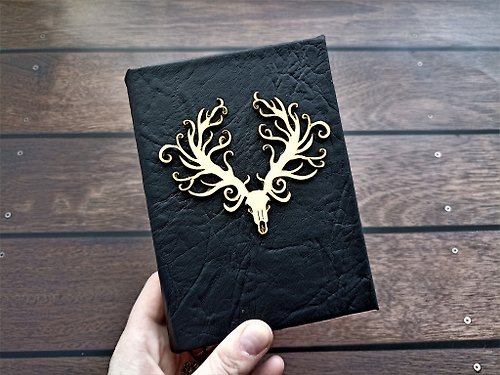 junkjournals Grimoire journal for sale Witch grimoire for sale Gothic spell book of shadows