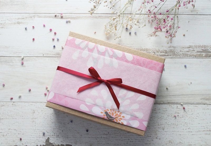 母の日のギフトボックスが大好きなママの自然の花の石鹸スキンケアスキンケア石鹸 - ボディソープ - 寄せ植え・花 ピンク