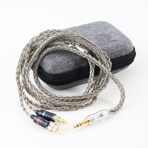 川木音箱 x ChuanMu Audio HD650 HD660S 耳機升級線【M92】HD6xx HD58X HD600 16股鍍銀