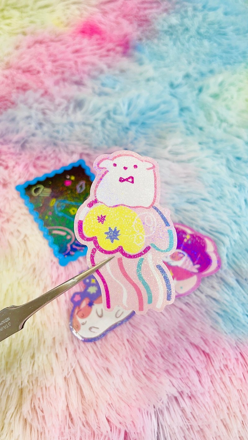 Serendipity’s unexpectedly beautiful series of illustrations and paper stickers with bright styling stickers - Stickers - Paper 