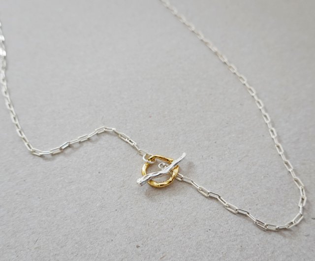 3way Silver Chain Necklace PRY シュウト pry シュウト3way Pearl