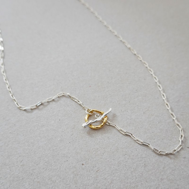 Branch | Branch Sterling Silver 3-WAY Y-shaped Necklace - สร้อยคอ - เงิน 