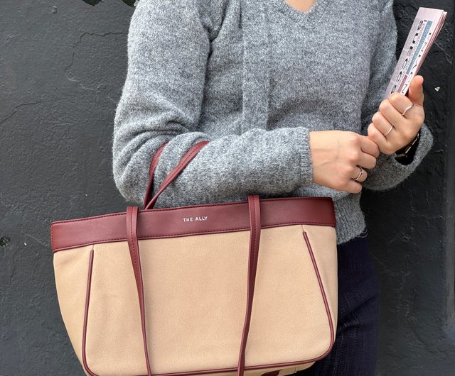● THE ALLY●Monica Bag The Ally from Korea | MONICA BAG | Black | 2ways Handbag