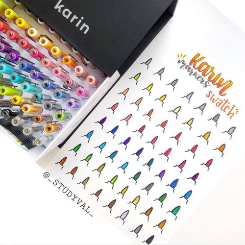 Brushmarker PRO 12pcs Basic Colors set - Shop karin-markers-hk Other  Writing Utensils - Pinkoi