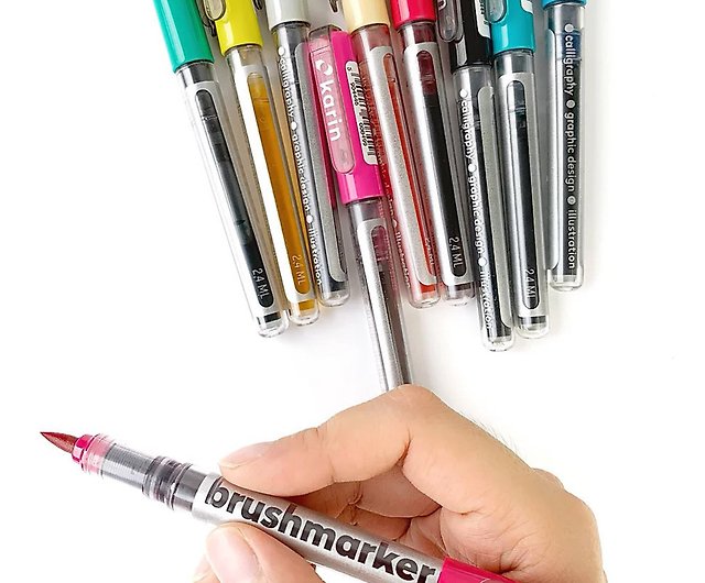  KARIN Megabox Brush Marker Pro Water-Based Brush Pen