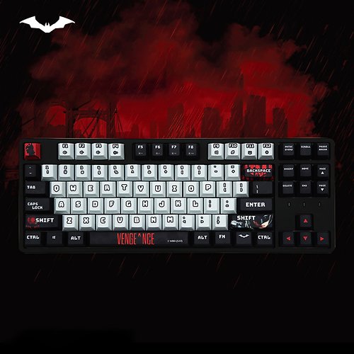 艾石頭 授權經銷 【免運】蝙蝠俠正版聯名機械鍵盤蝙蝠俠正版聯名機械鍵盤