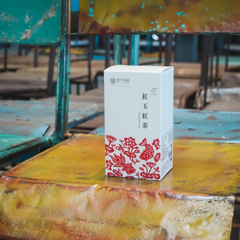 台茶風華 紅玉紅茶 (天然製材茶包2.5gx20入/盒) 台灣農林 - 茶葉/茶包/水果茶 - 紙 紅色