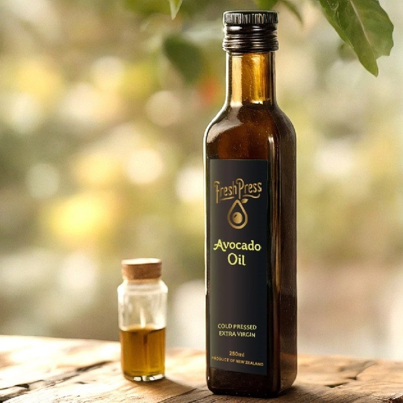 【壽滿趣-FreshPress】紐西蘭頂級冷壓初榨酪梨油(250ml) - 醬料/調味料 - 其他材質 