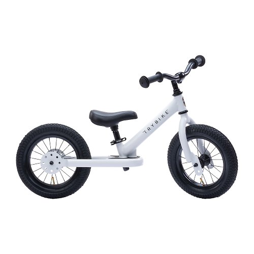 Little Wonders 親子概念店 Trybike - 兩輪平衡車/滑步車 - 白色