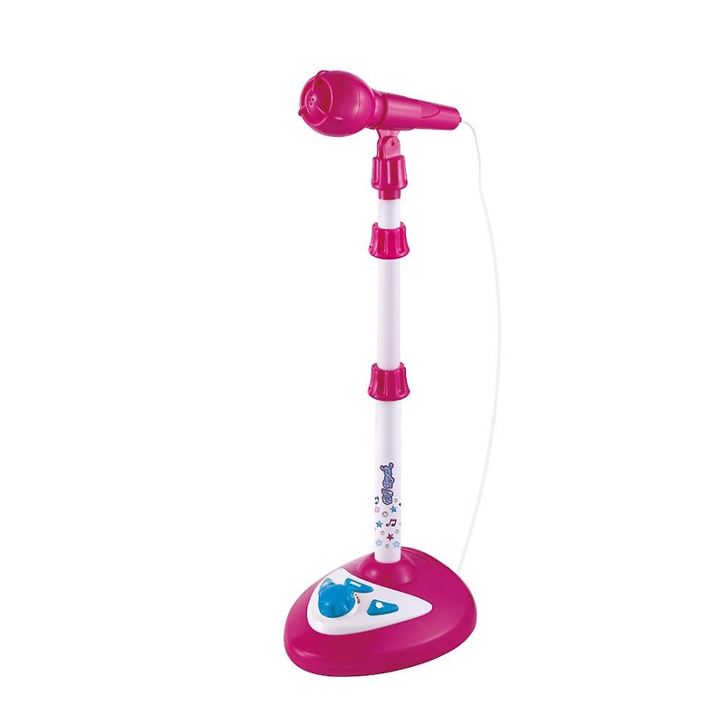 Happy Standing Microphone (Peach) Children’s Day Gift Recommendation - Kids' Toys - Plastic Red