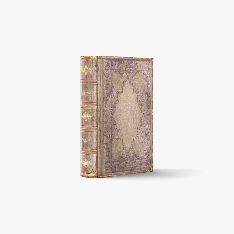 フェイクブックボックス / HOLBEIN I -WHITE-A【XS / 1 book】 | 3D ペーパークラフト, PDF テンプレート - 圖文模板設計 - 其他材質 