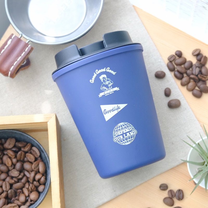 Japan Rivers x Good Good Good 5th Anniversary Project Lets Take Five Accompanying Cup: Blue - Pitchers - Plastic Blue