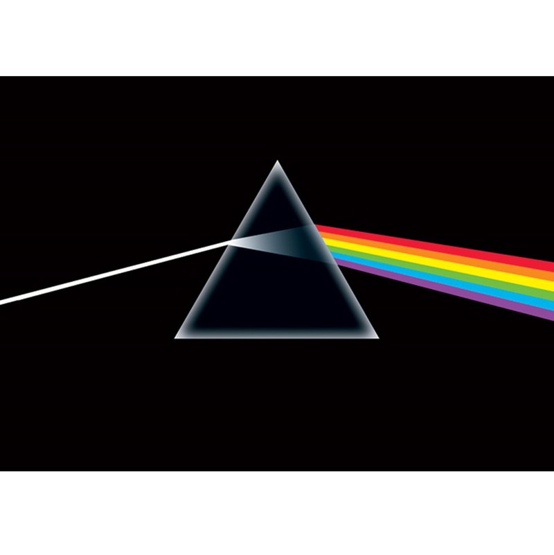 【平克佛洛伊德】Pink Floyd (Dark Side of the Moon) 進口海報 - 海報/掛畫/掛布 - 其他材質 黑色
