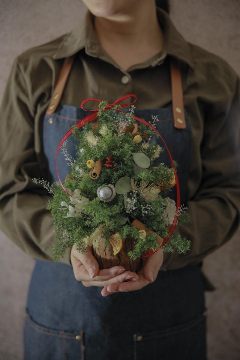 Christmas tree / DIY material bag handmade / eternal flower - Plants & Floral Arrangement - Plants & Flowers 