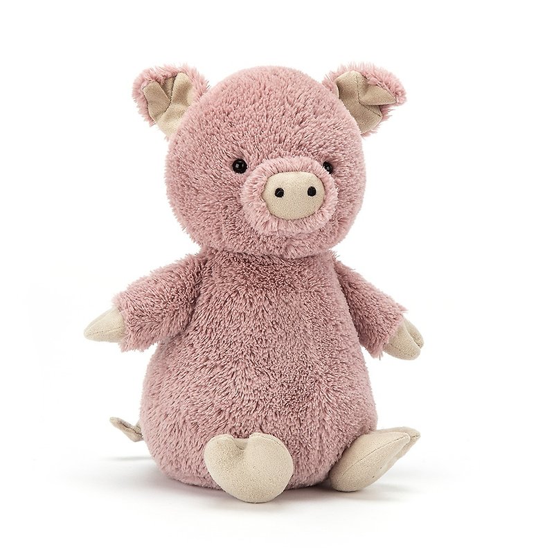 Jellycat Peanut Pig 23cm - Stuffed Dolls & Figurines - Polyester Pink