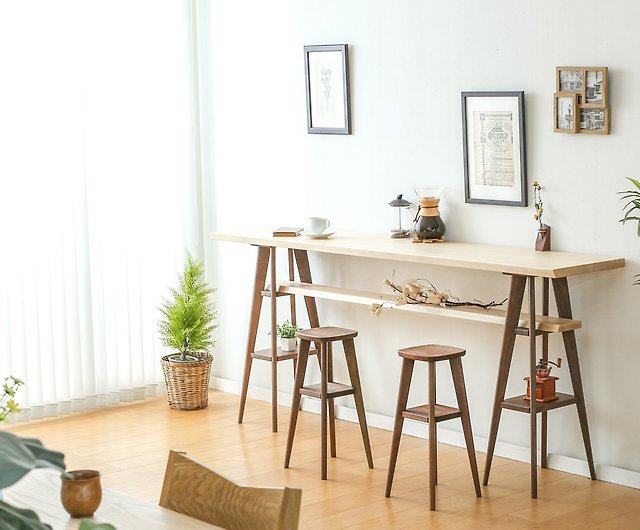 木製カウンターテーブル(ASAHIKAWA DESIGN ) - テーブル