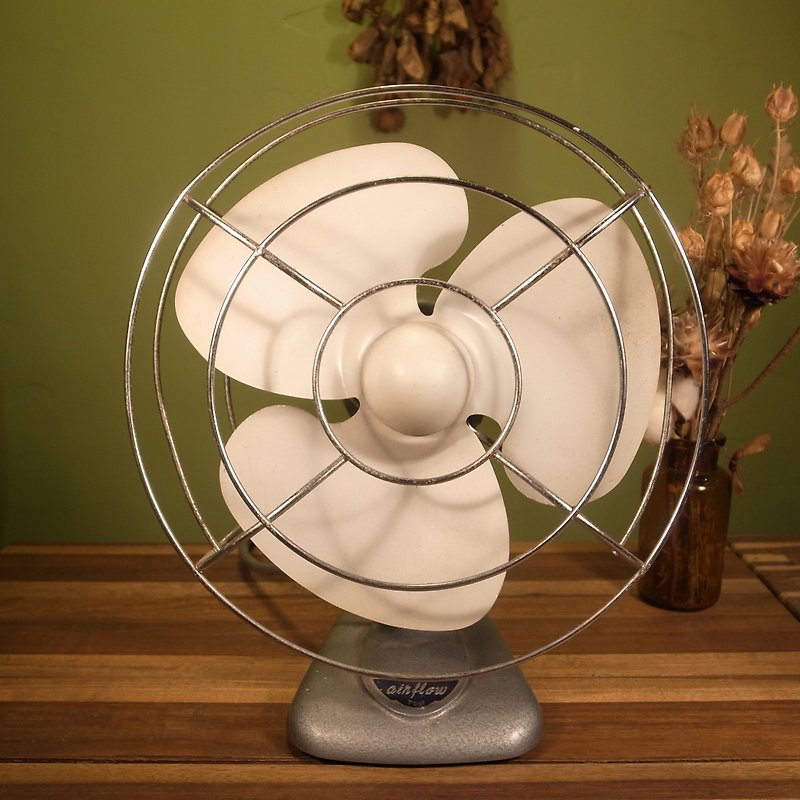 WARNER DRAYTON Iron Old Fan VINTAGE - Electric Fans - Other Metals 