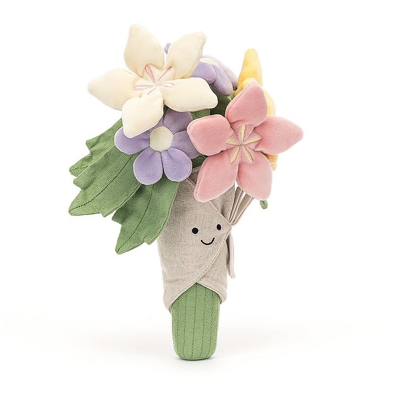 Amuseable Bouquet Of Flowers - Stuffed Dolls & Figurines - Polyester Multicolor