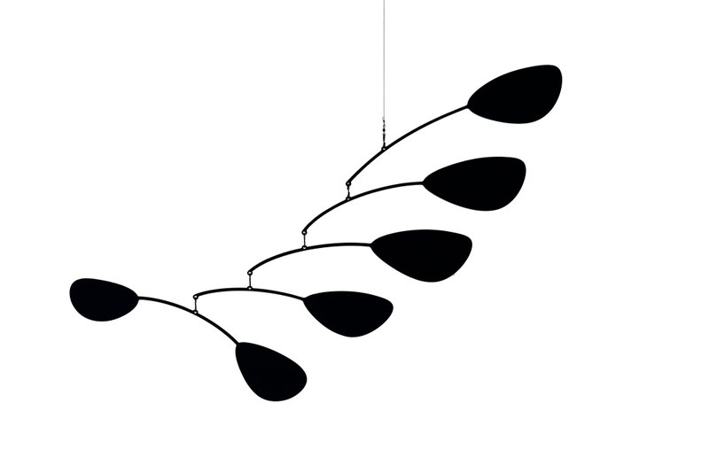 Calder Calder balance sculpture dynamic pendant space soft decoration contemporary art pendant housewarming gift - Items for Display - Other Metals Multicolor