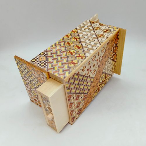 【在庫セール】箱根寄木細工 秘密箱１０回仕掛け Japanese puzzle 在庫セール】箱根寄木細工 秘密箱10回仕掛け Japanese puzzle