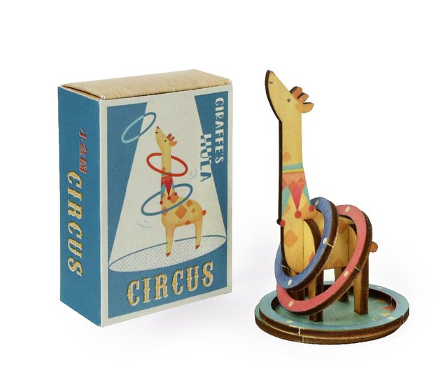 ミニサーカスをセットアップ [リトルボックスカントリー - キリン