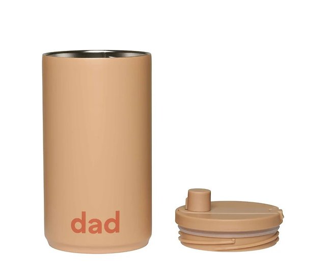 350ml direct drinking thermos cup – milk tea color (dad style) - Shop  cydterra Vacuum Flasks - Pinkoi