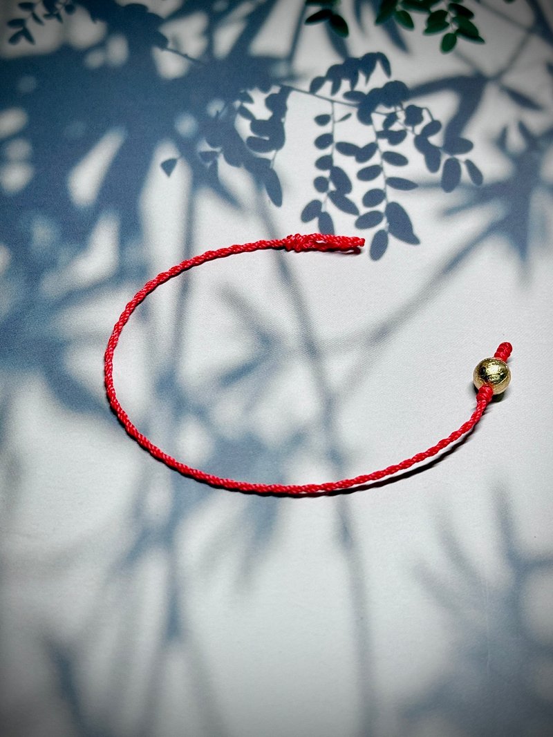 月老紅線天鐵手環 - 醫療鋼配飾 / 鎳鐵隕石/ 超耐磨蠟繩 - 手鍊/手環 - 水晶 