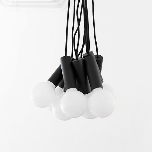ESAILA CHERRY Pendant Lamp | 木製磁性組合吊燈 | 黑色