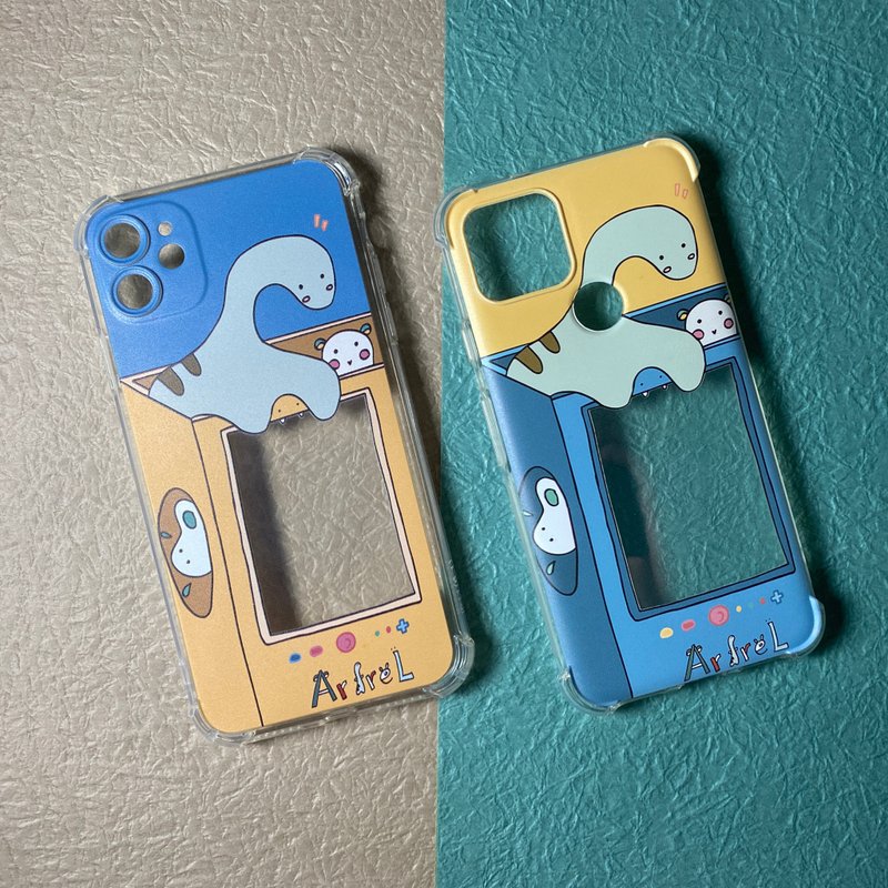 小怪物手機殼客製區 - 電子似顏繪/繪畫/插畫 - 其他材質 