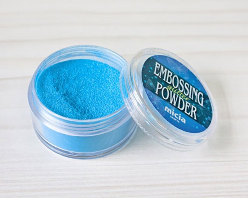 Convex pearl powder - blue - Other - Other Materials Blue