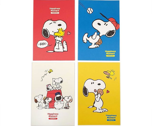 Snoopy playing baseball [Hallmark- JP postcard multi-purpose] - Shop  Hallmarkcards Cards & Postcards - Pinkoi